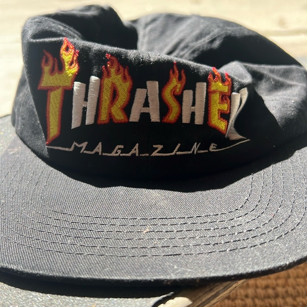 Trasher hat adjustable back